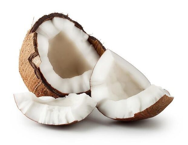 kokosriekstu eļļa ir iekļauta krēmā Keramin